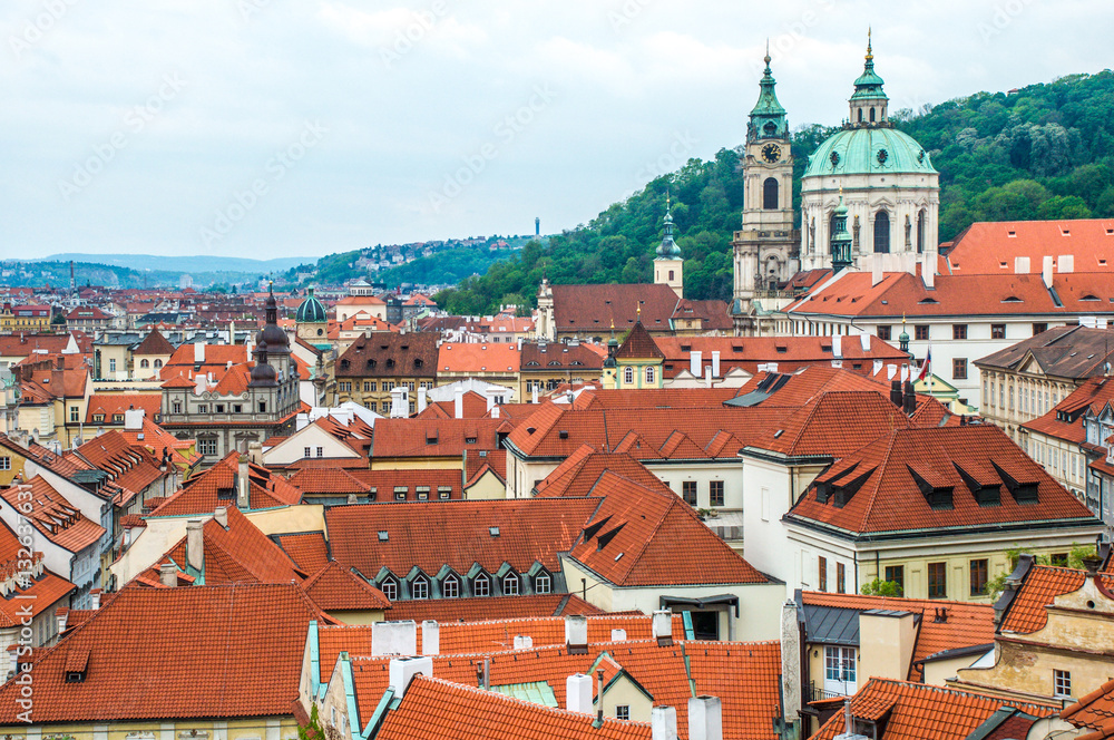 Obraz premium View at central part of Prague