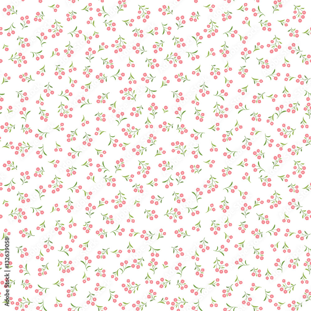 Floral white pattern. Flower seamless background. Flourish ornament Floral white pattern. Flower seamless background. Flourish ornament