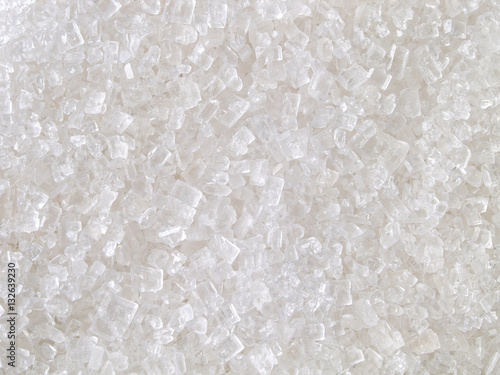 granulated white sugar background