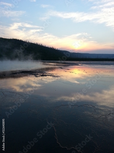 Sunset at Yellowstone I