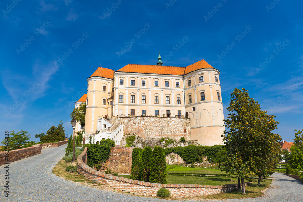 Mikulov castle, Southern Moravia, Czech Republic