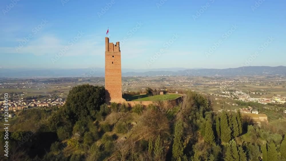 This video is about Rocca di Federico II aerial