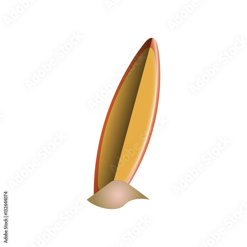 Isolated summer object