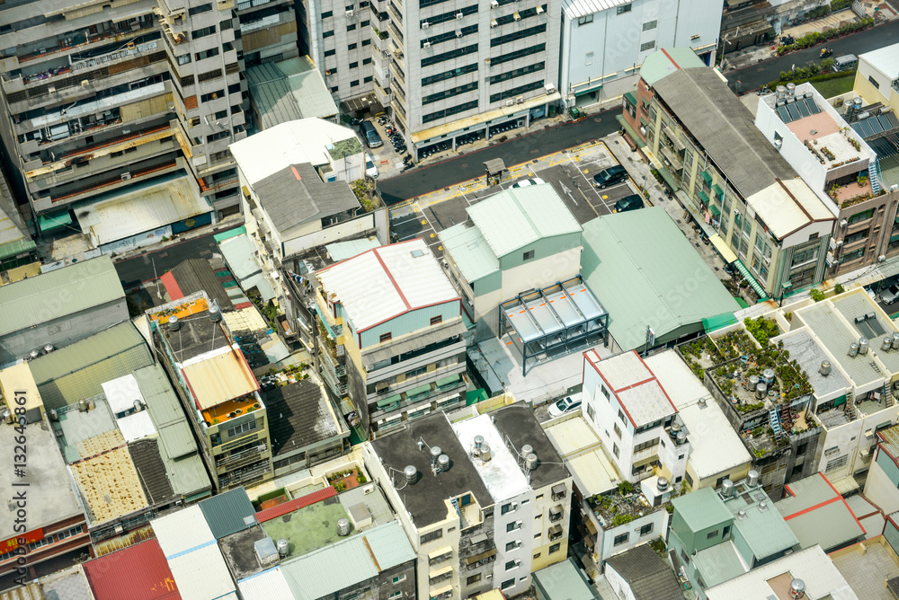 Aerial view of Kaohsiung City