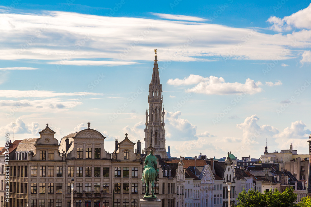 Obraz premium Cityscape of Brussels