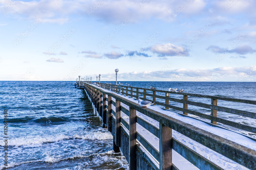 Fototapeta premium molo w binz