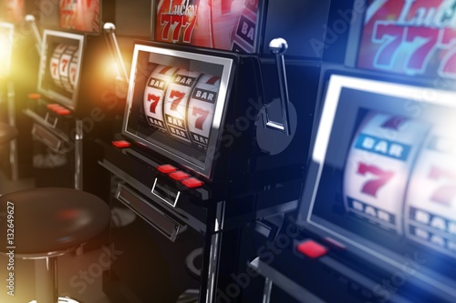 Photography Vegas Casino Slot Machines