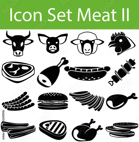 Icon Set Meat II