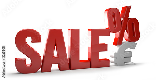 sale percentage shopping 3d...