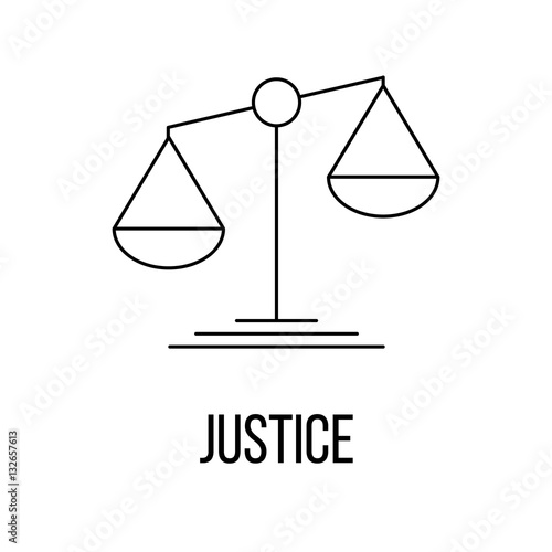 Icon or logo in modern line style
