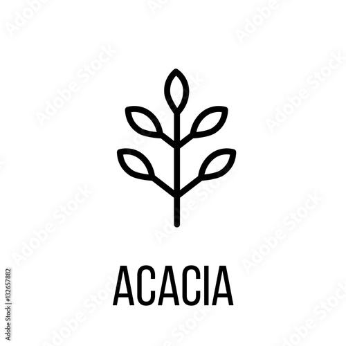 Icon or logo in modern line style