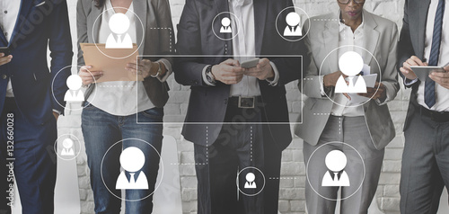 Human Resources Business Profession Graphic Concept