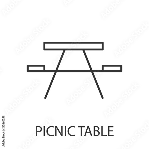 Icon or logo in modern line style