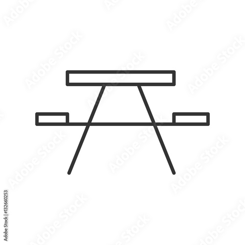 Icon or logo in modern line style