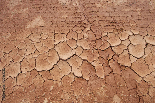 dry soil cracked earth texture