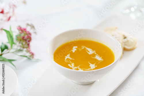 pumpkin cream soup
