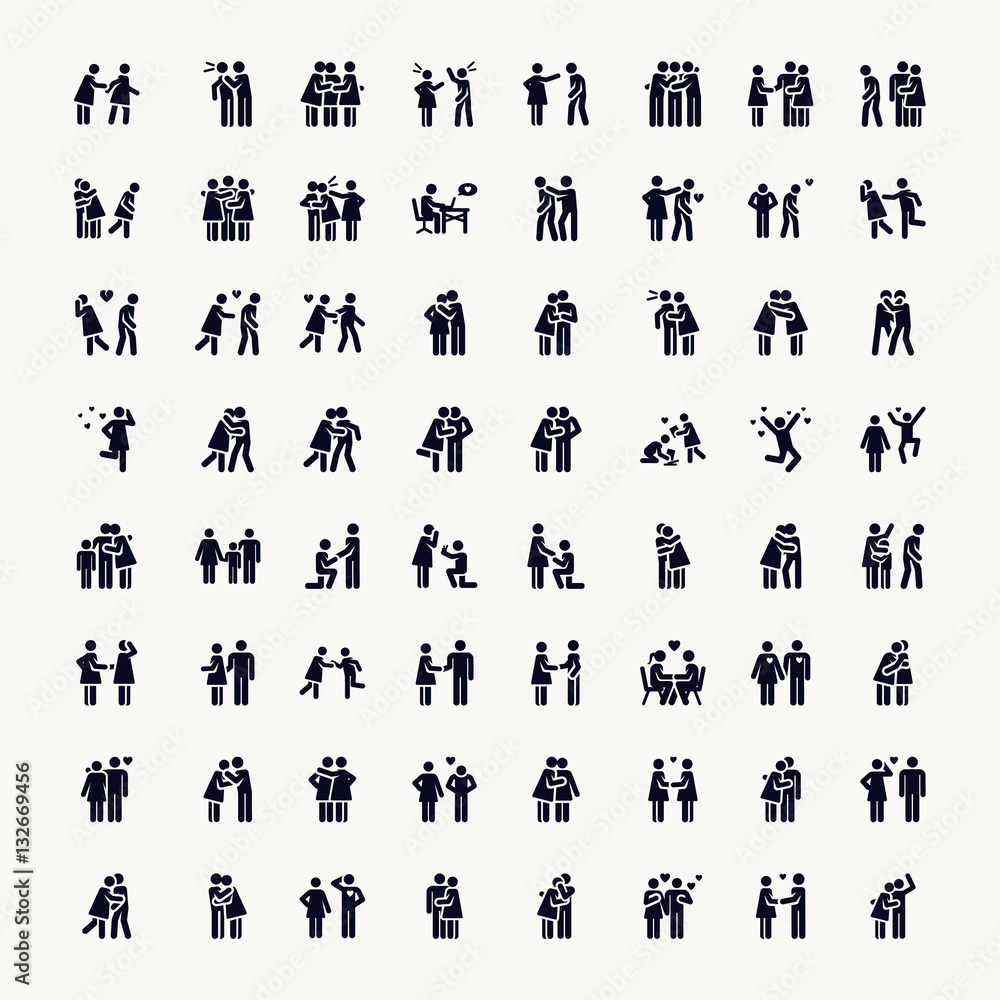 Stick Figure. Love Stick Figure. Love
