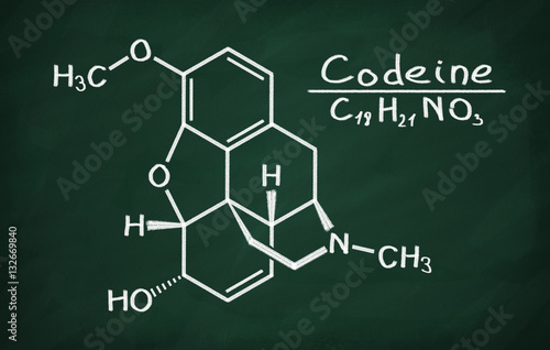 Structural model of Codeine