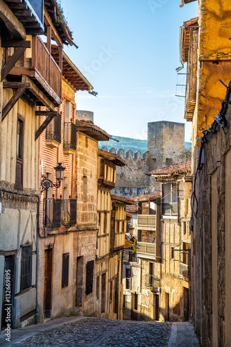 medieval village of frias in Burgos province, spain photo