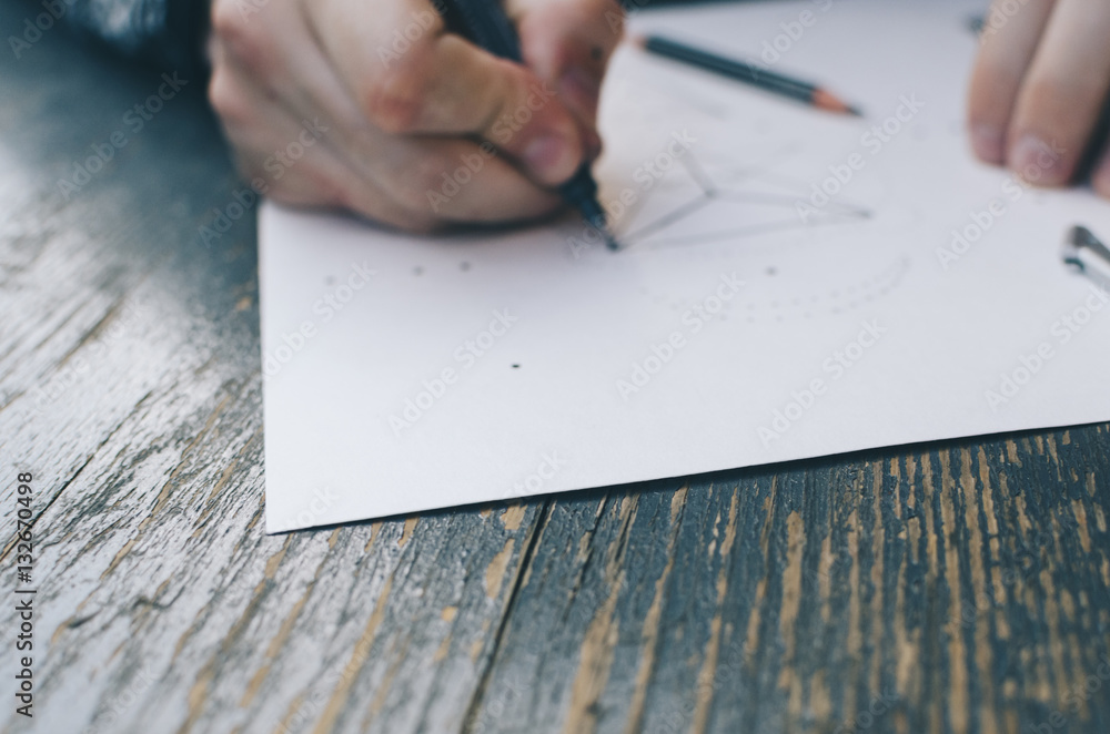 Drawing A Sketch Drawing A Sketch