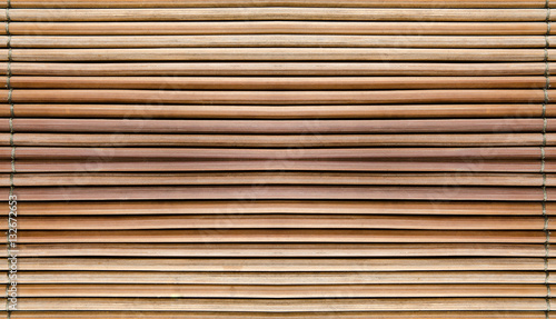 Fototapeta Naklejka Na Ścianę i Meble -  Bamboo wood blind window seamless background