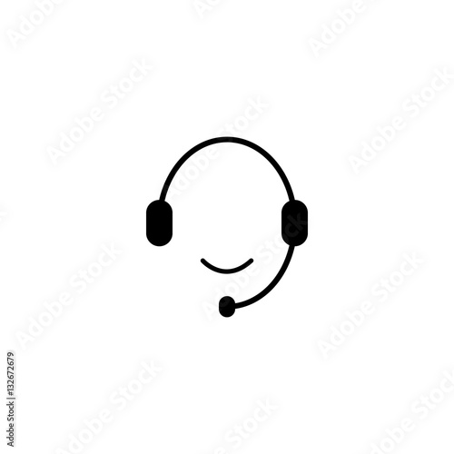 call center operator icon
