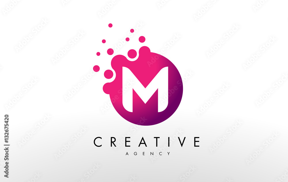 Letter M Logo. M Letter Design Vector Stock Vector | Adobe Stock