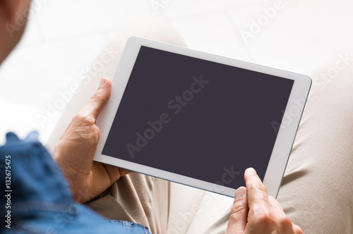 Browsing on tablet