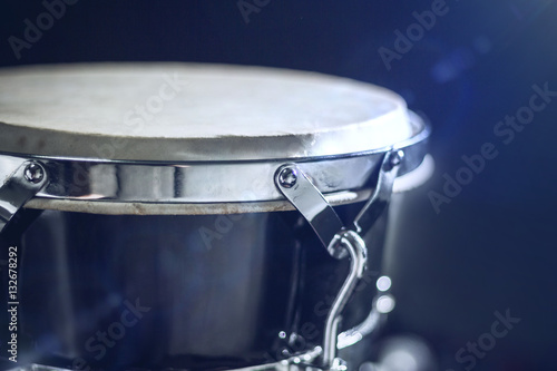 Goblet drum, percussion musical instrument photo