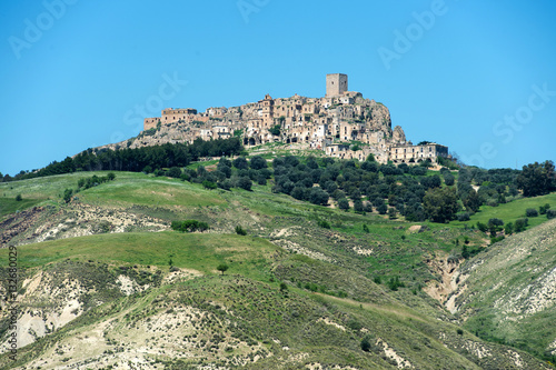 Old city Craco in Basilicata