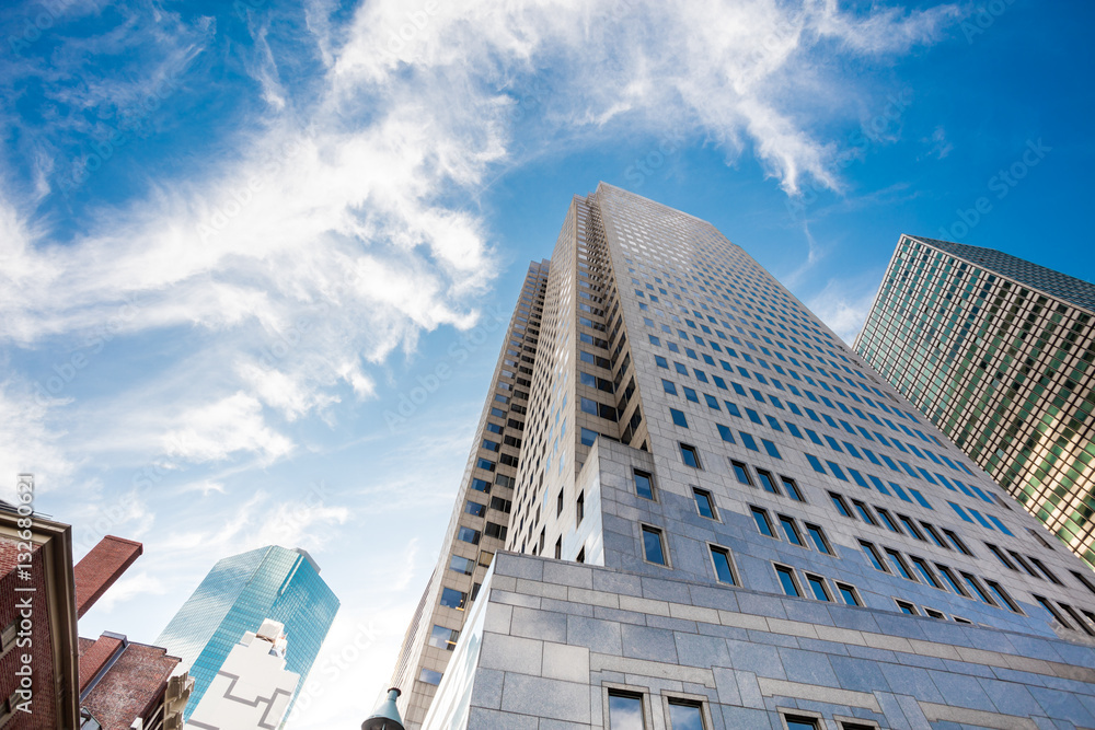 Naklejka premium tall buildings of new york