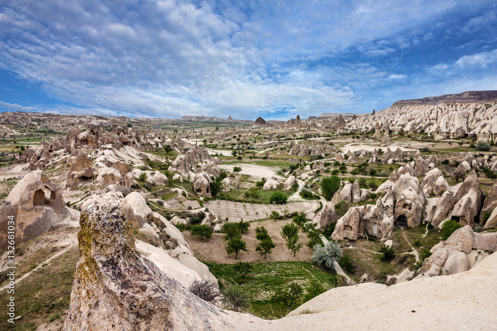 Cappadocia, Anatolia, Turkey. Goreme national park.