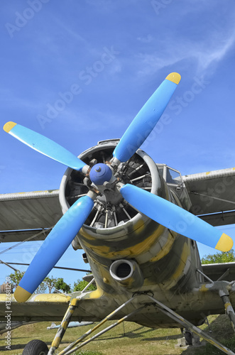 Aircraft propeller of a Antonov An-2