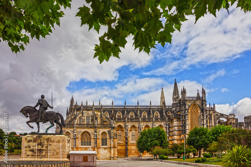 Photography Batalha Cathedral church building, Portugal