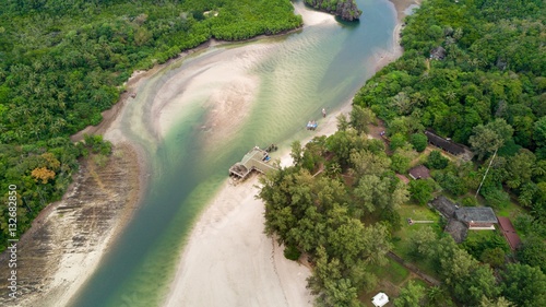 Koh Tarutao island aerial