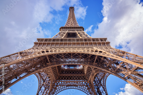 The Eiffel tower, Paris France © Delphotostock