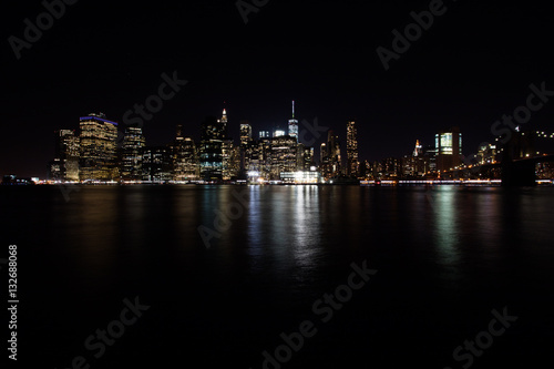 night photo with manhattan © All king of people