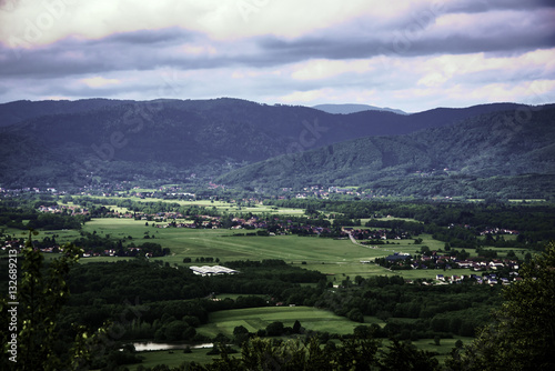  Vue sur les Vosges et e territoire de belfort