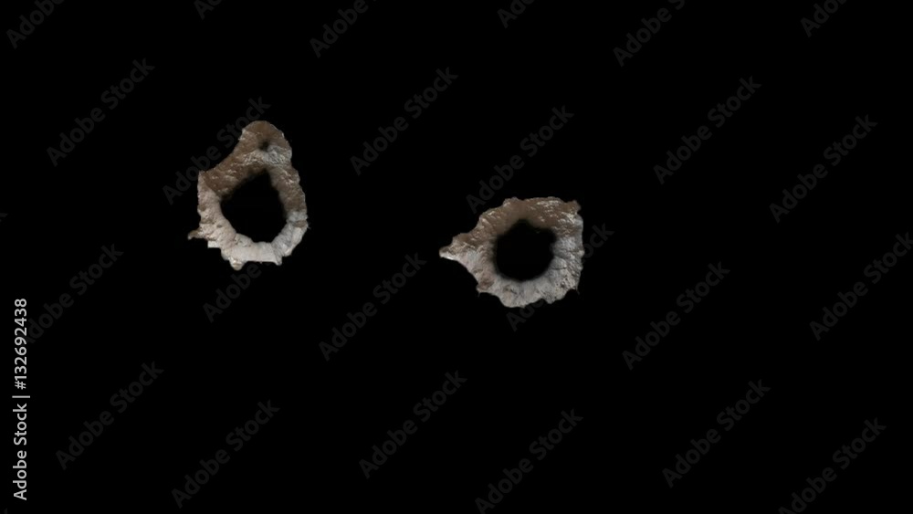 Two Bullet Holes 2