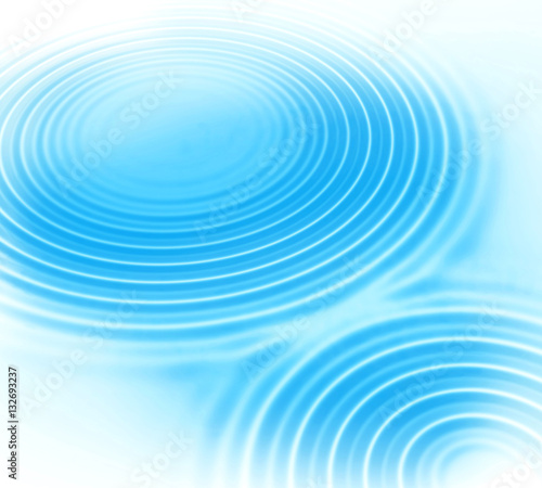Blue water ripples abstract background
