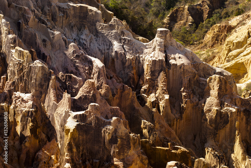 canyon, grands lavaka Ankarokaroka, Parc National Ankarafantsika, Madagascar photo