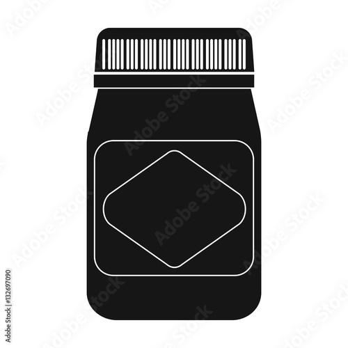Australian food spread icon in black style isolated on white background. Australia symbol stock vector illustration.