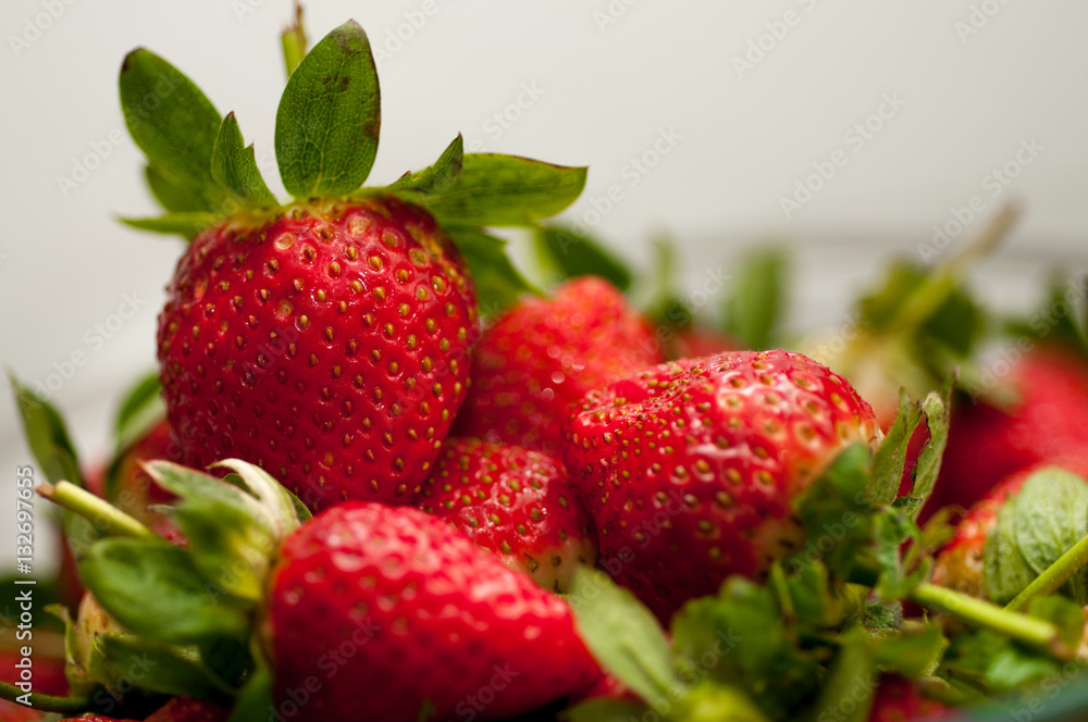 strawberry closeup strawberry closeup
