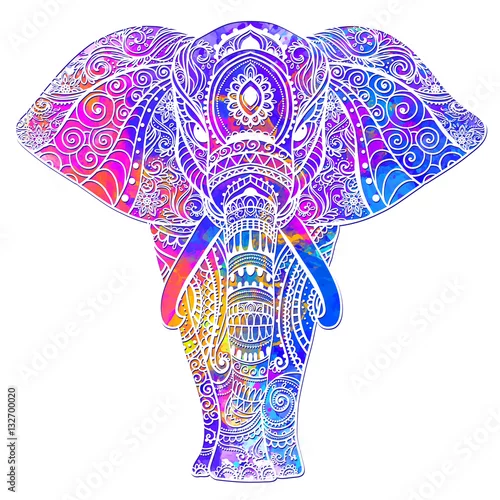 Naklejka na ścianę Karta piękny wektor