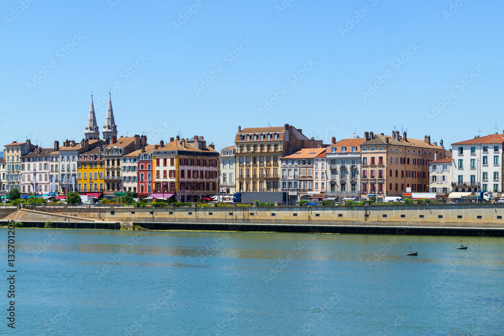 City of Macon in Burgundy, France