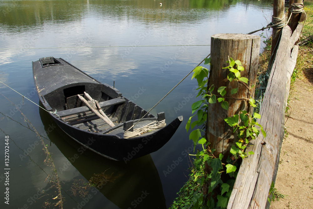 Row Boat on the shoreline