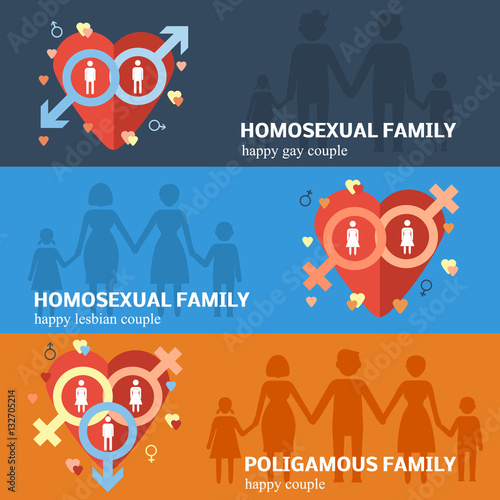 Gay family flat
