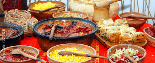 traditional food of macedonia photo