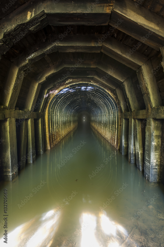 Naklejka premium Abandoned Tunnel - Chesapeake & Ohio Railroad - Kentucky