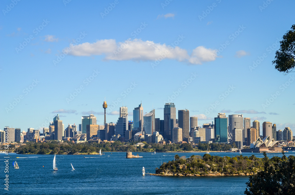Sydney, Australia - View from Taronga ZOO, City CBD and Opera House Sydney, Australia - View from Taronga ZOO, City CBD and Opera House